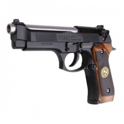 Pistola BIOHAZARD M92 BLACK GBB WE