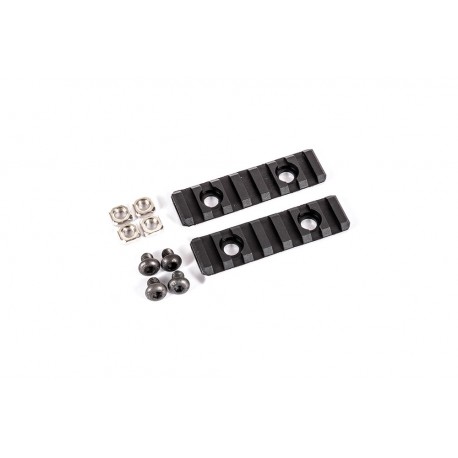 Ris Dytac UXR 3 & 3.1 Two-Hole Picatinny Rail Section Negro (Pack of 2)