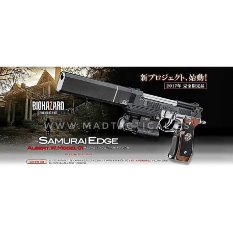 Pistola TOKYO MARUI Biohazard Samurai Edge Albert.W.Model 01 GBB