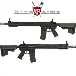 Subfusil King Arms Black Rain Ordance- Rifle Negro AEG - 6mm
