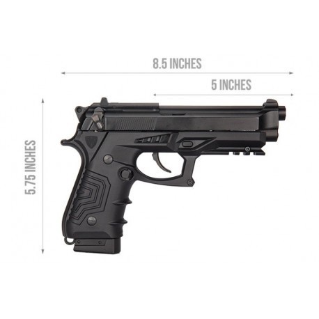 Pistola HFC CO2 ESTILO M92 HCA-173BBC