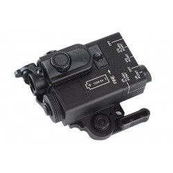 G&P compact dual Laser and Infrared Designator Black