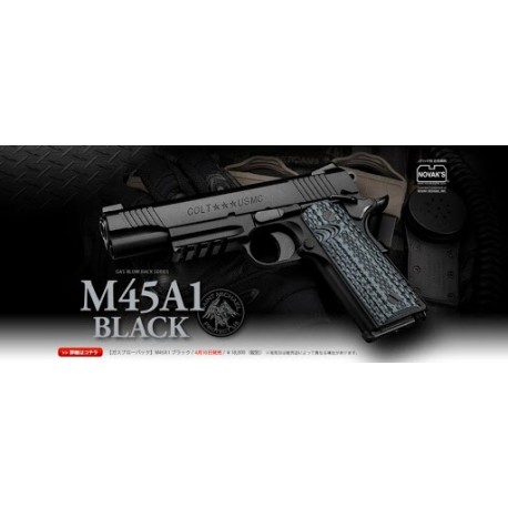 M45A1 CQB Pistol GBB Tokyo Marui black