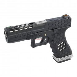 Glock 17 Hex-Cut AW Custom VX0101 Full metal (Negra)