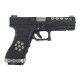 Glock 17 Hex-Cut AW Custom VX0101 Full metal (Negra)