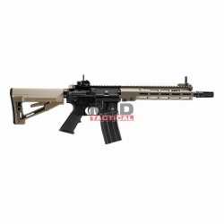 replica gbb m4 tokyo marui urg-i mk16 11.5" gbb zet system negra/tan